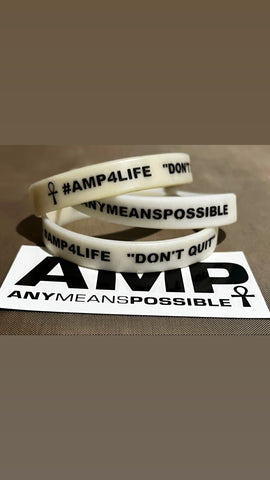 #AMP4LIFE Wristband